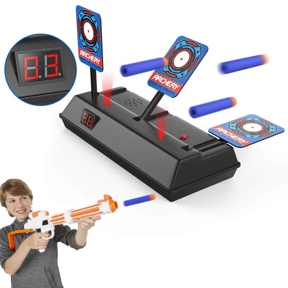 
Auto Electronic Shooting Target Stand Scoring Auto Reset Digital Targets for Guns Toys  (62522971391)