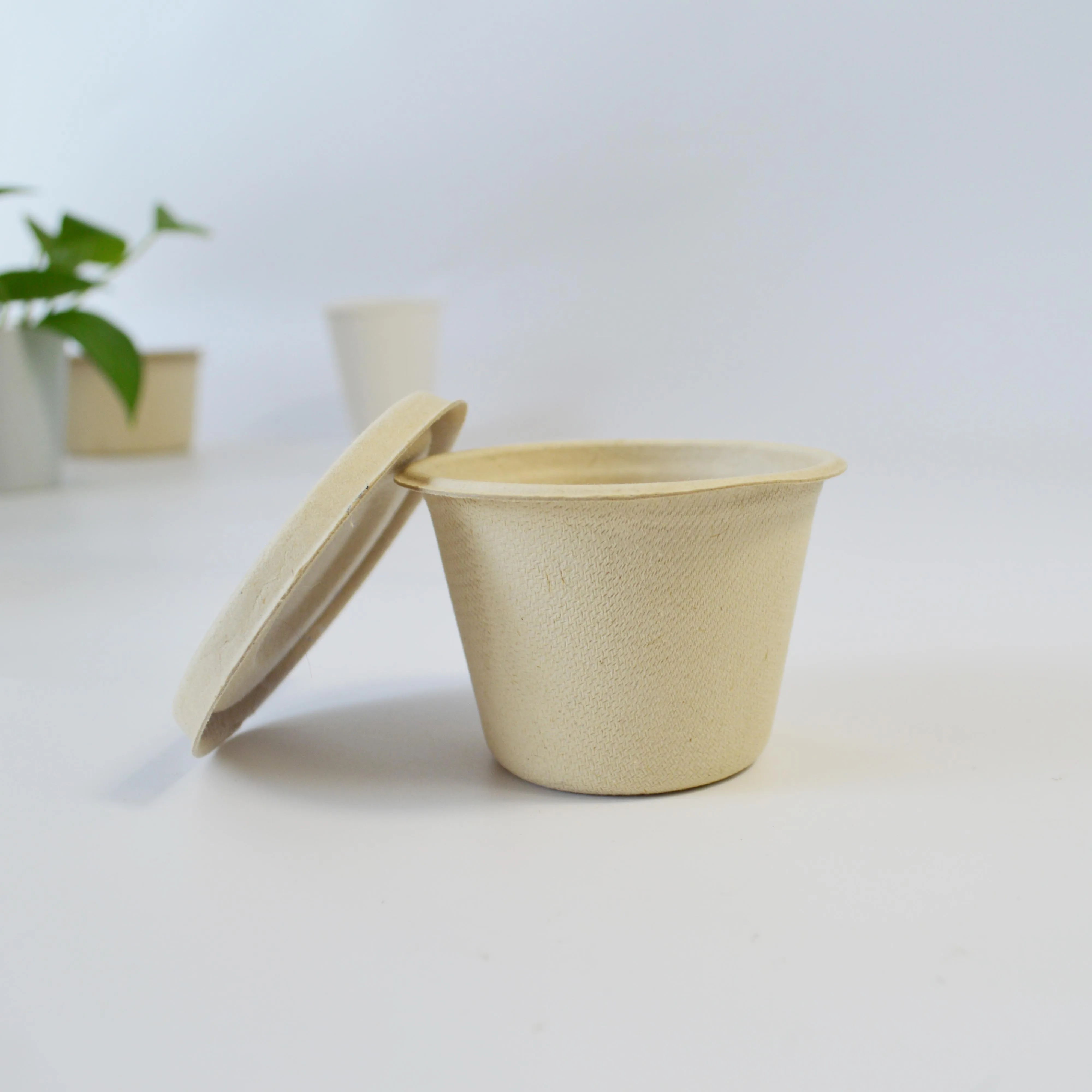 

China Hot Sale Disposable Paper Cup Takeaway Drink Carrier Paper Coffee Cup With Lid
