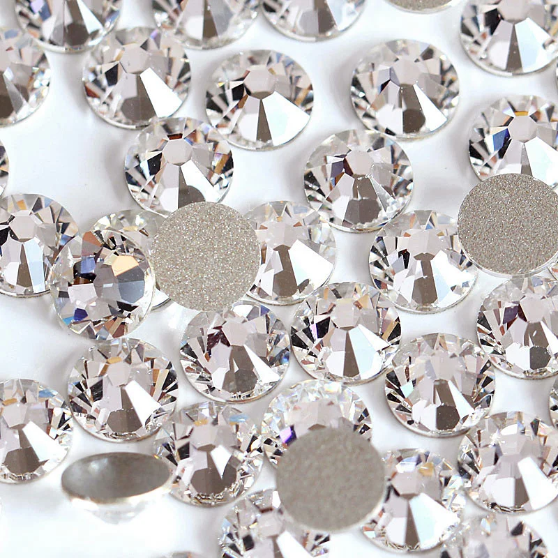 

Crystal Glass Stones Multi Small Sizes Art Flat Back Rhinestone