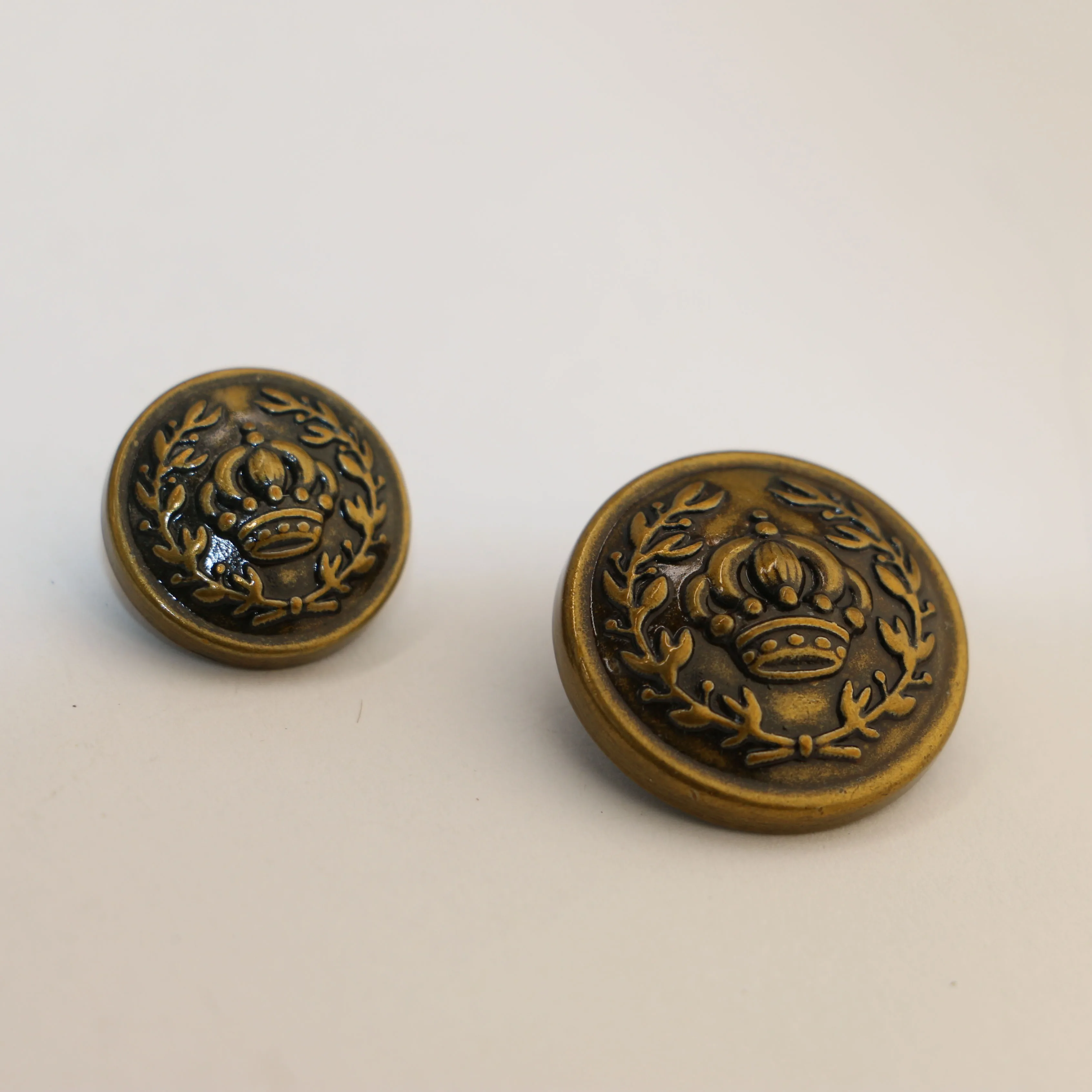 Hand-sewn buttons