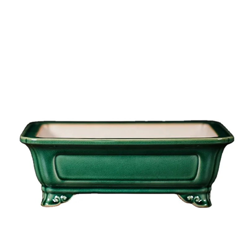 

Bonsai pot cheap for sale stand glazed ceramic bonsai pot