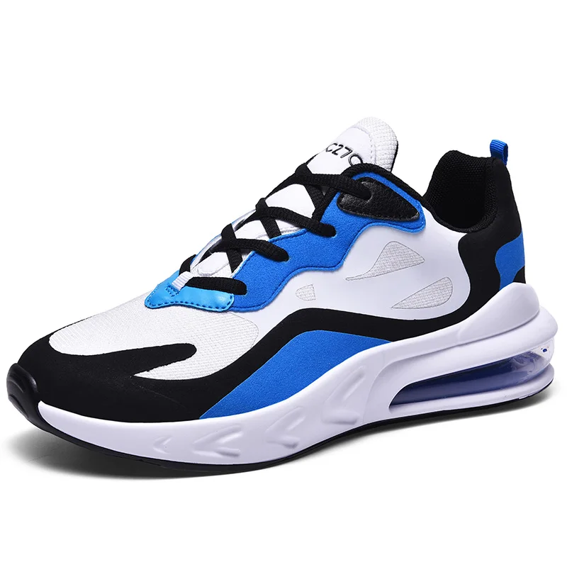 

Air Cushion Couples Sneakers Unisex Training Gym Fashion Multicolor Stitching Sport Running Comfort Jogging Shoes Men