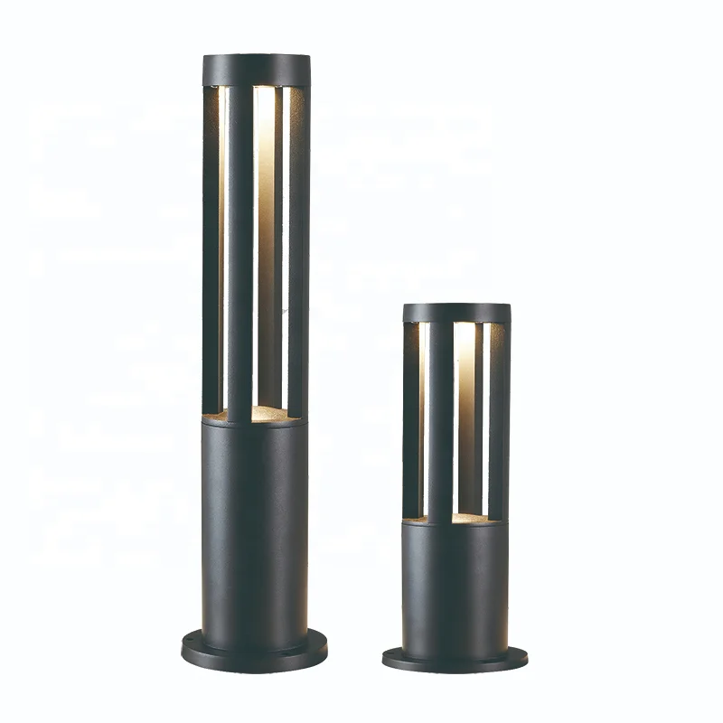 Cylinder Type 10W LED Lawn Light  Outdoor light bollard Light