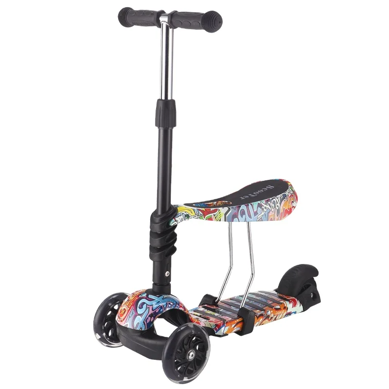 

wholesale hot sale high quality baby 3 in 1 kids scooter with seat, Customized