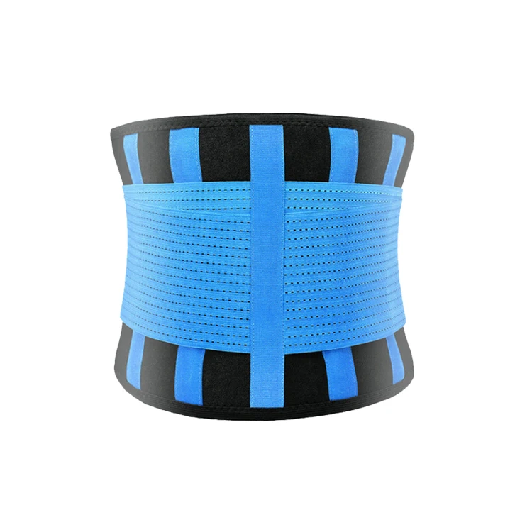 

Waist Trimmer Belt Adjustable Weight Loss Wrap Sweat waist trainer Support Belt, Blue, purple, green, bright pink, black, yellow,rose red, red, orange