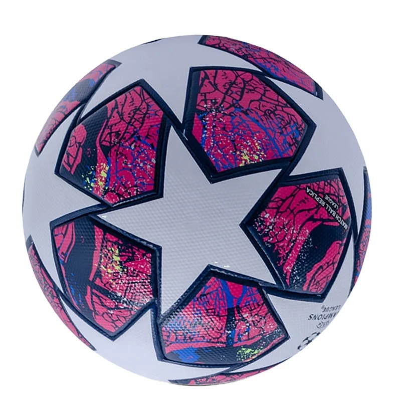

High Quality Soccer Ball Custom Cheap PU Size 5 Football, Color
