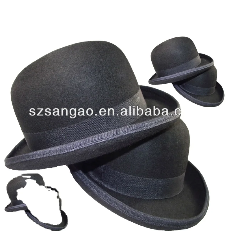 

Wholesale black fedora derby hat with white lining women, Color