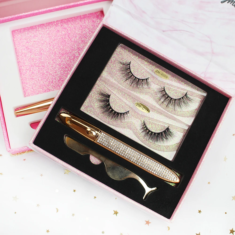 

Free sample in California warehouse beauty false eyelashes box free eyelashes samples 3d mink eyelashes