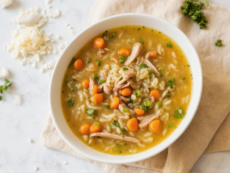 Classic Turkey and Rice Soup Recipe: Comfort in a Bowl