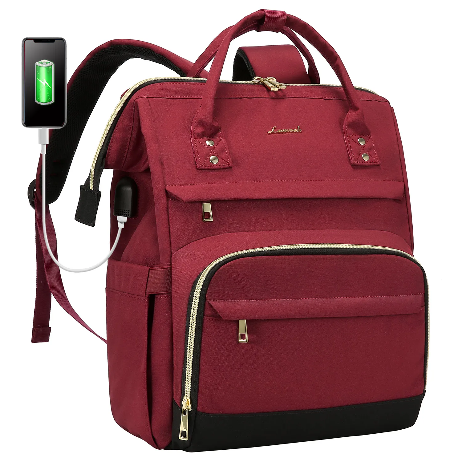 

Lovevook 2022 15.6 17 inch large school back pack nylon lightweight university cute bag travel backpack women's laptop backpacks
