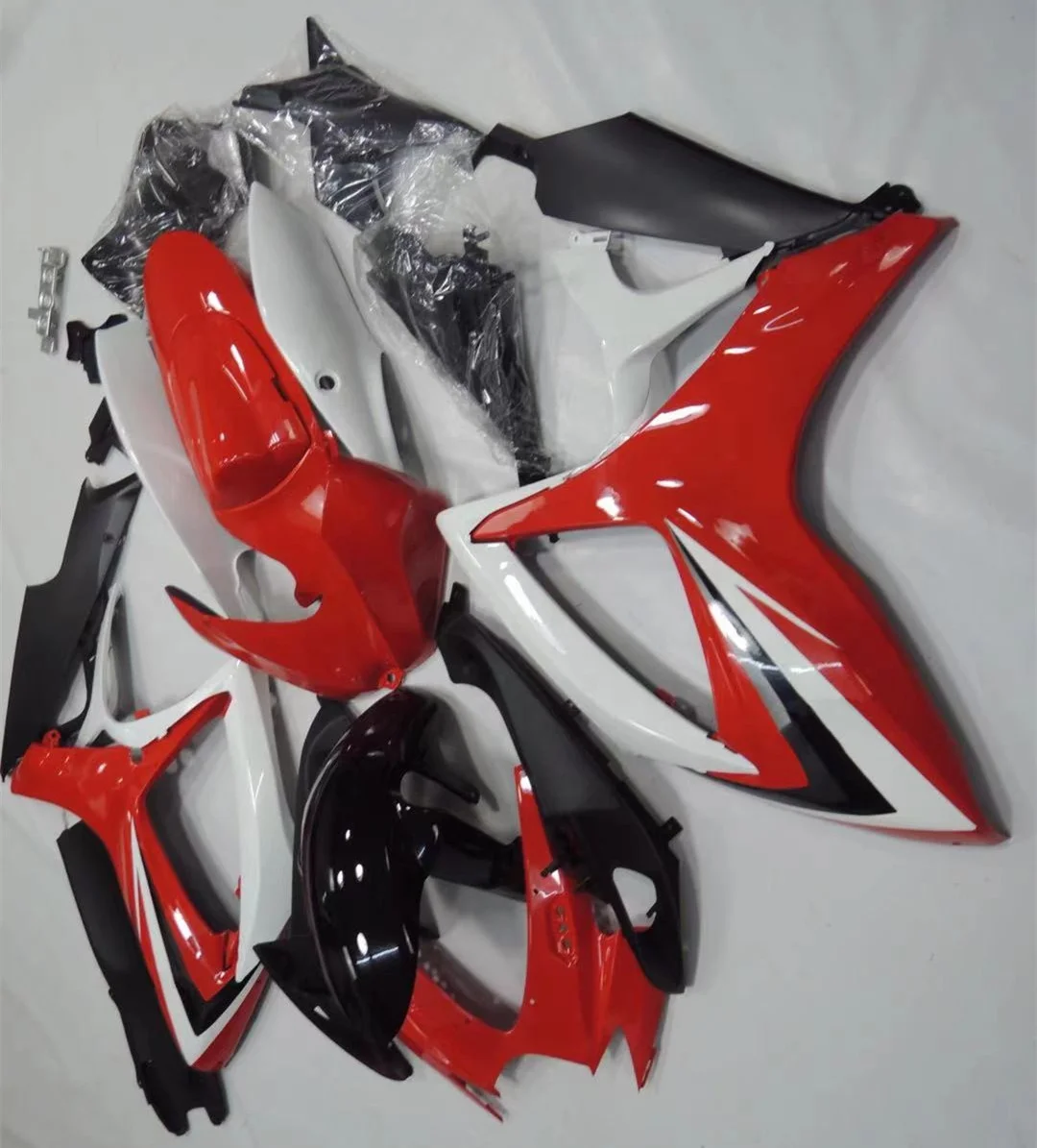 

2022 WHSC Motorcycle Fairing Fit For SUZUKI GSXR600-750 2006-2007, Pictures shown