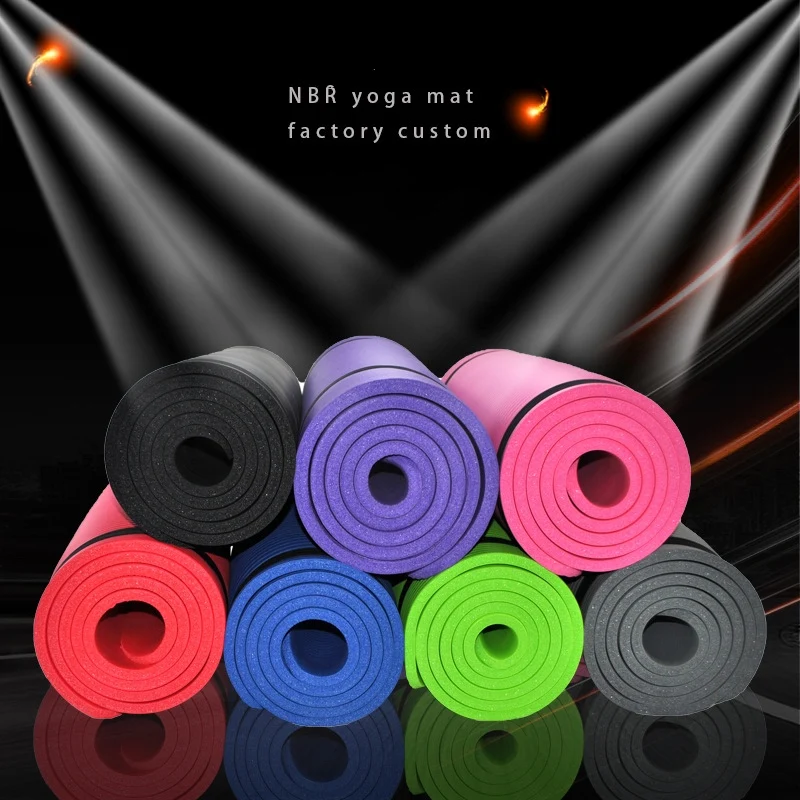 

Wholesale plus size harmless custom eco friendly non slip kids mat de yoga, 7 color
