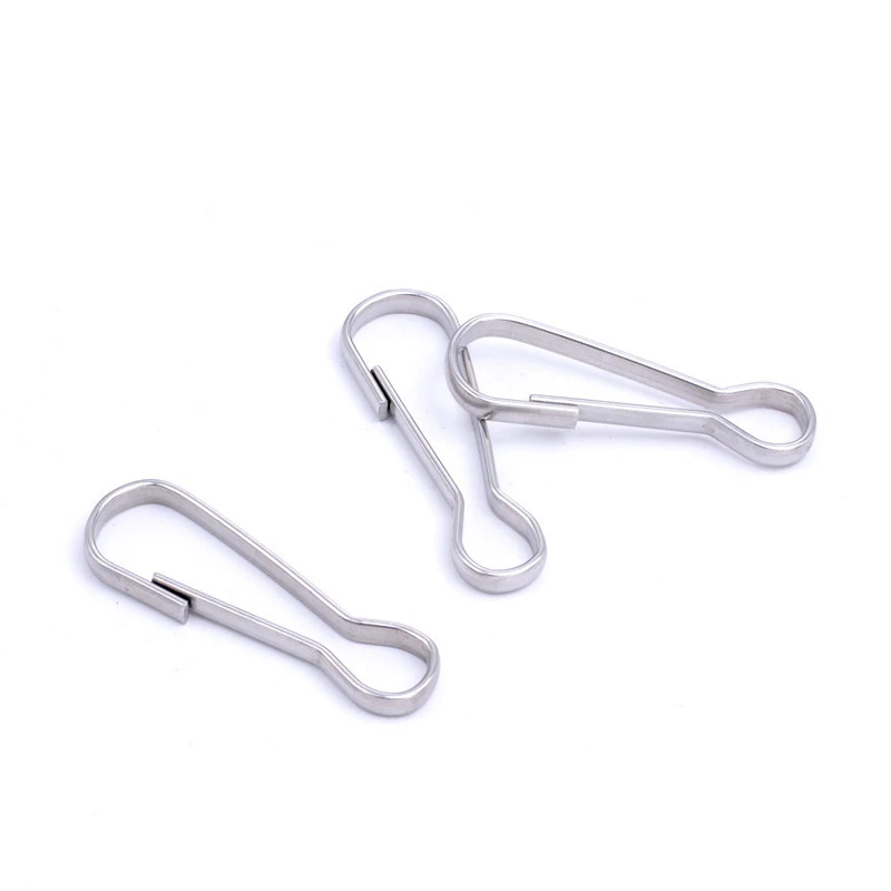 

Metal Snap Lanyard Clips Hooks Carabiner Camping Loaded Clasp Key Ring Buckle