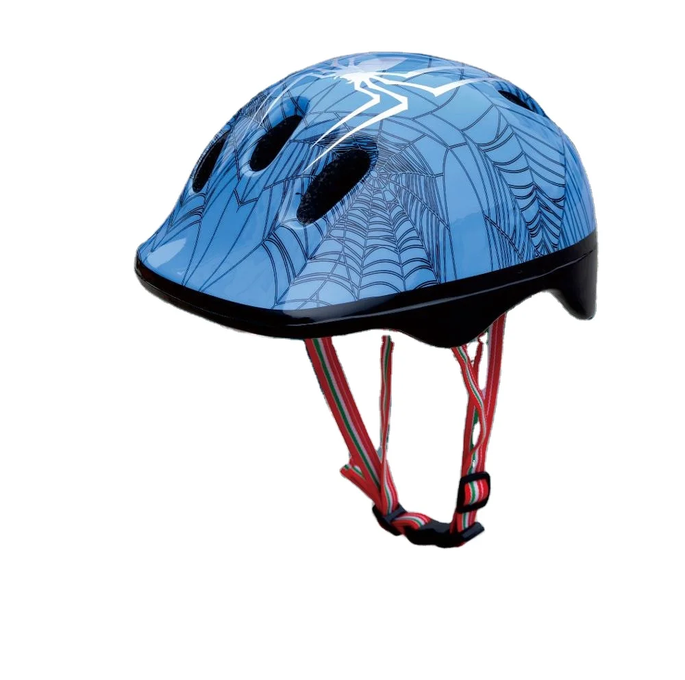 

2022 Macway Amazon Sale Bicycle Skating Spider-man Helmet Protective Helmets with Adjustable for Biker, Customizable colors