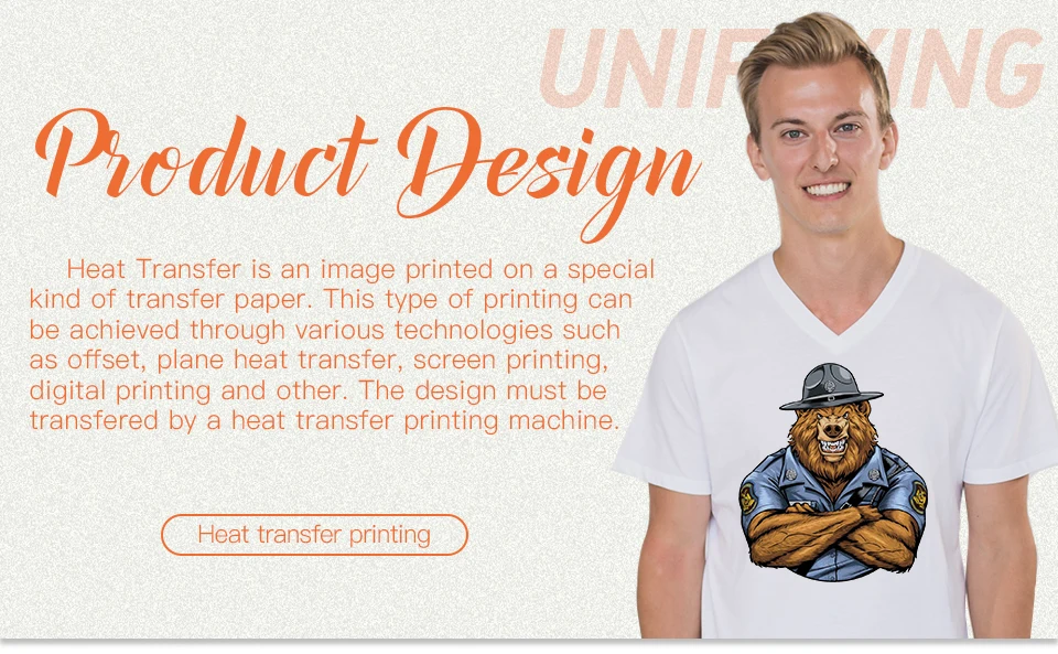 Wholesale Custom Iron Sticker Logo Design Dtf Dtg Full Color Plastisol