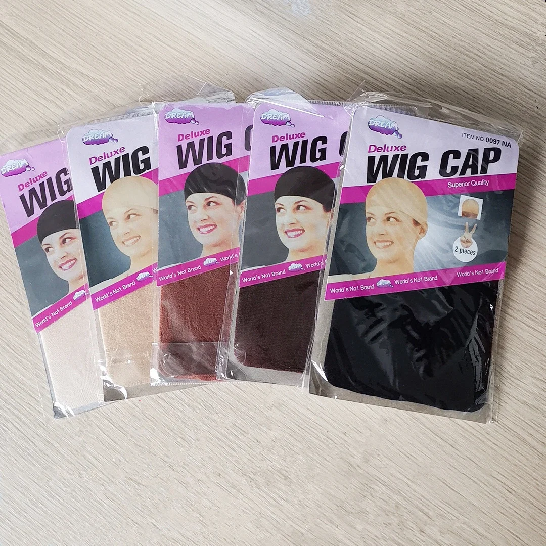 

Cheap Nylon Hair Net Private Label Wholesale Breathable Elastic Nude Stocking Mesh Dome Wig Caps For Making Wigs with Logo