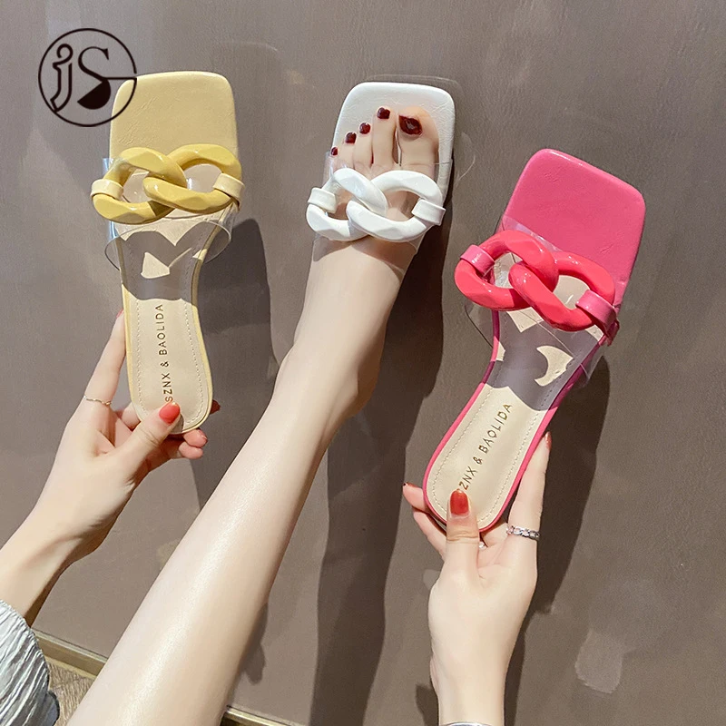 

Fashion colorful women slippers metal weave ladies slippers casual comfort women sandals, Customized color