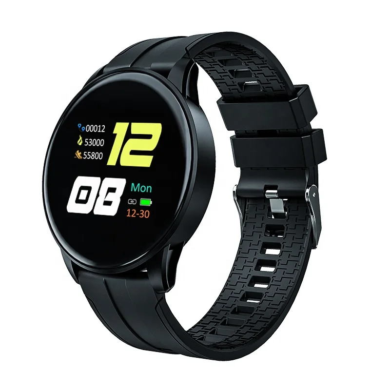 

2021 popular Sport smart 1.3 inch big screen watches heart rate blood pressure smart watch bracelet