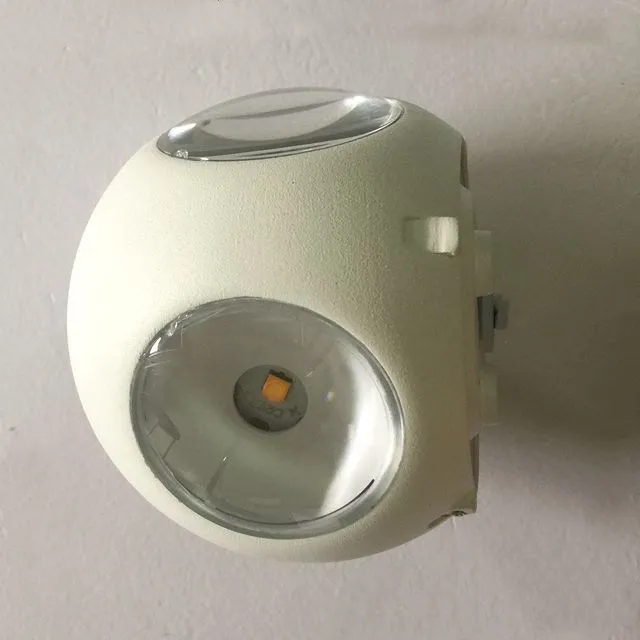 Creative modern led wall lamps waterproof surface install wall lights