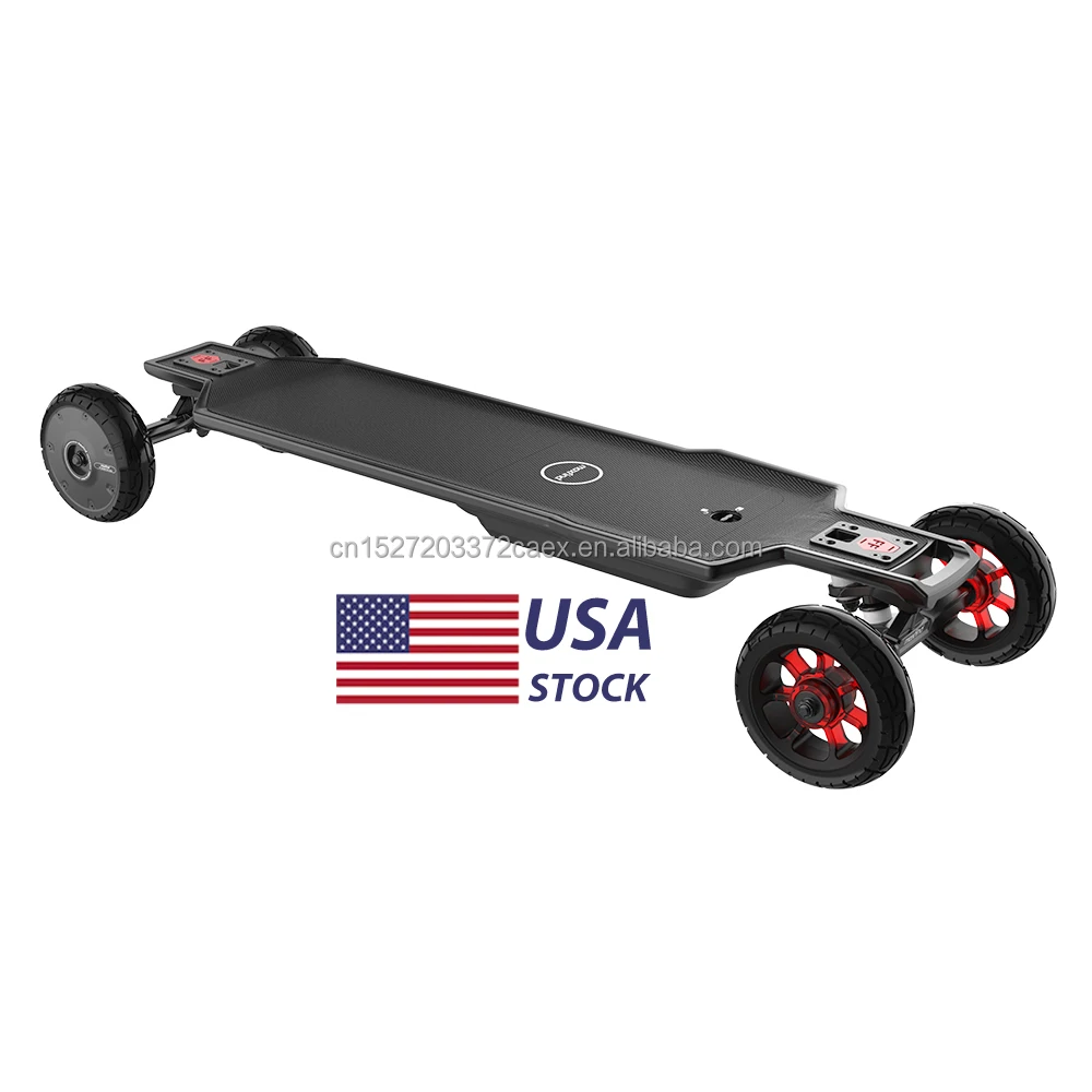 

MAXFIND FF AT Electric Skateboard 1500Wx2 Longboard 45km/h 27km 376wh 1500W*2 12.5kg 97cm Skating Toy, Black