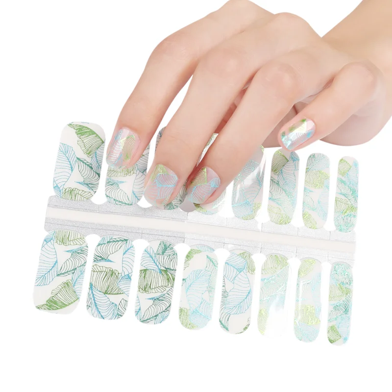 

Nail polish strips manufacturer personalized fashion design DIY nail wraps