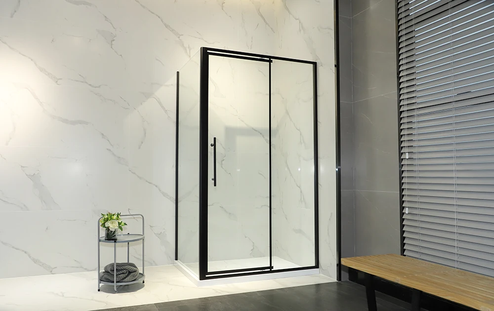 factory new design bathroom glass door shower