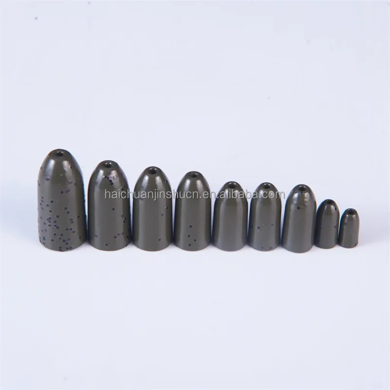 

Factory wholesale prices tungsten fishing weights tungsten worm weight bullet sinker rare metal