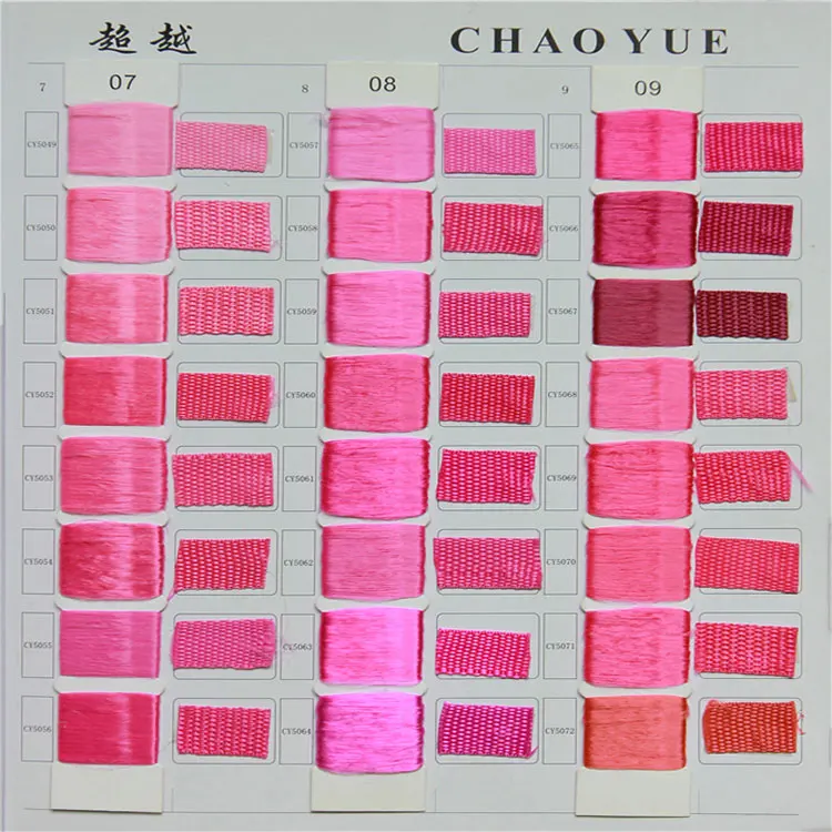 
China supplier high quality recycle yarn dope dyed fdy pp webbing yarn bright FDY multifilament yarn 
