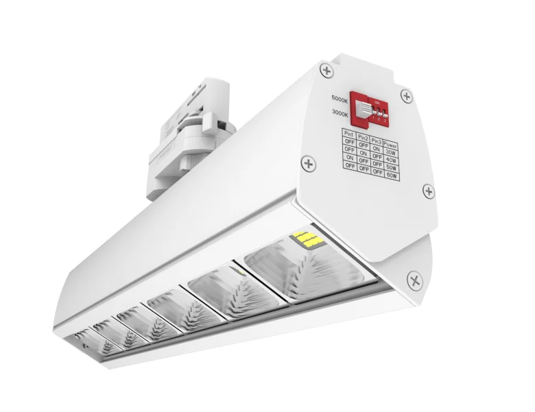 30W 40W 60W Adjustable Bricks Commercial Supermarket Retail Linear LED Track Light