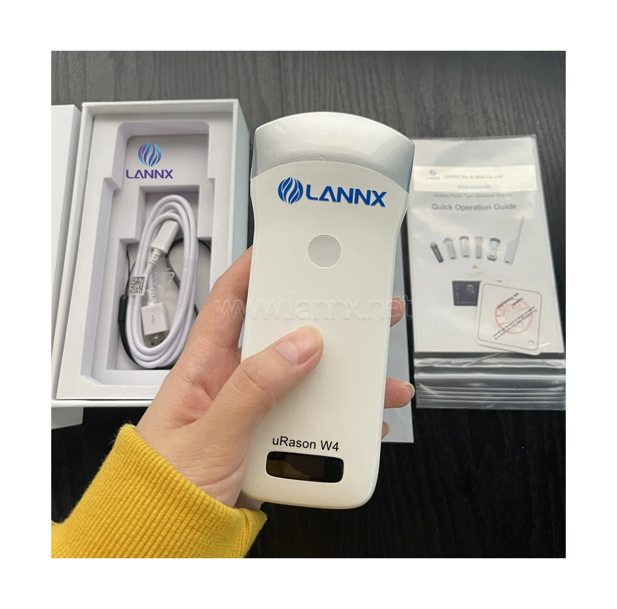 

LANNX uRason W4 New Hospitals instruments Wireless Black and white Ultrasound Scanner Ecografo Portatil Linear Ultrasonic Probe