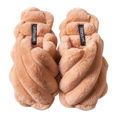 

2021 cotton slippers for women new home for indoor non-slip autumn/winter plush soft floor slippers for men, As picture