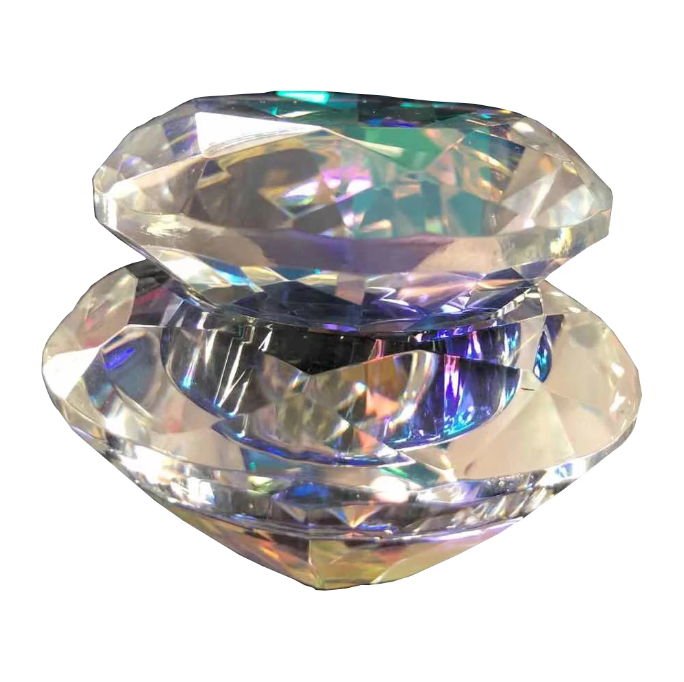 

2021 New Nail Art Crystal Dappen Dish for Acrylic Liquid Crystal Jar for Nail Art