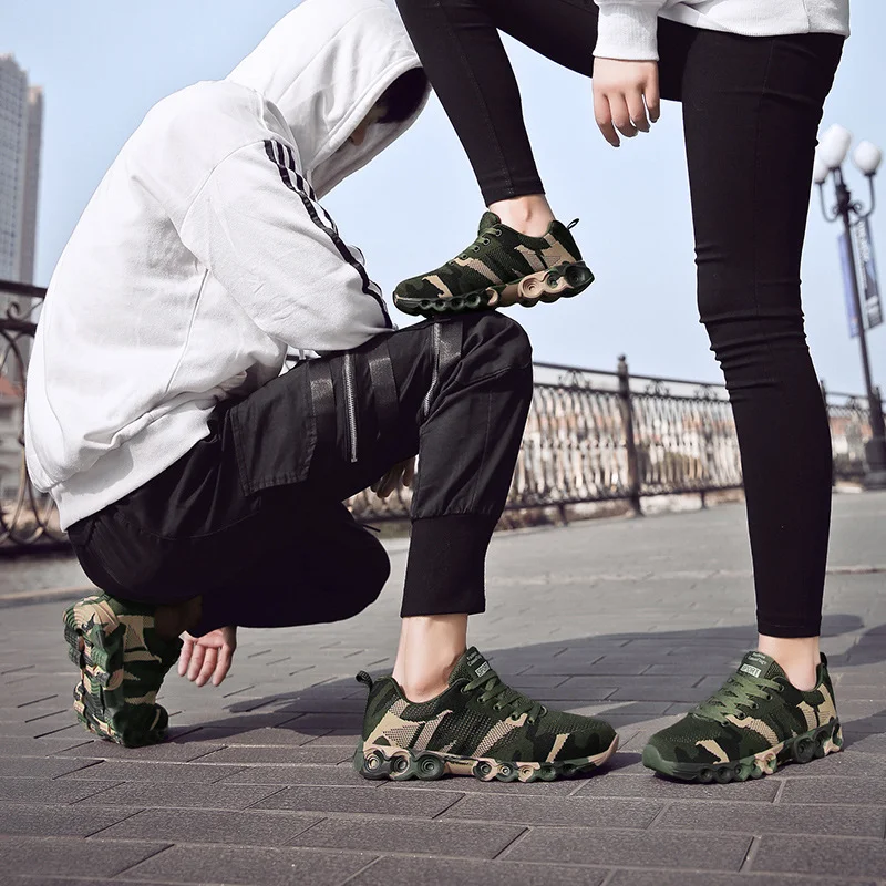 

Men and women camouflage mountaineering sports shoes sneakers No.1013