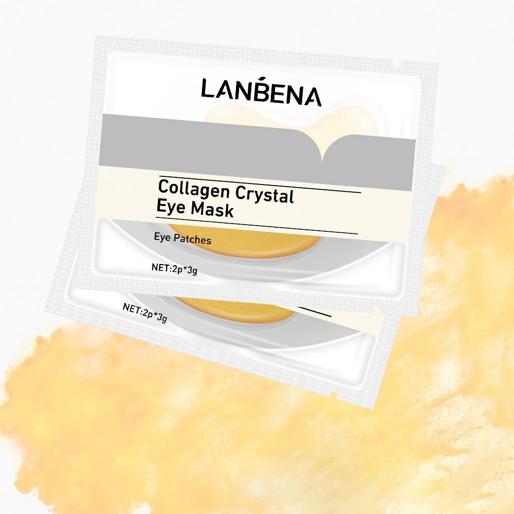 

Relaxing Eye Care 24K Gold series Anti-aging Repair Skin Collagen Crystal Eye Mask 24K Gold 2pcs/1pair