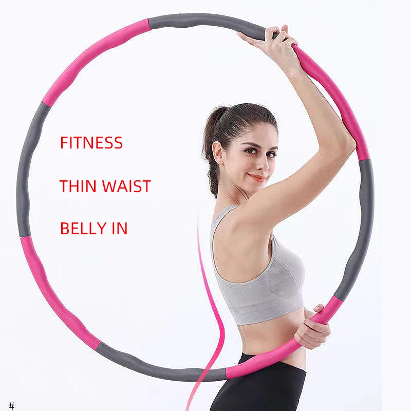 

Fitness Hula Ring Detachable Weighted Exercise Hoop For Adult And Kids 8 Section Gym Hula Hoops, As picture or custom