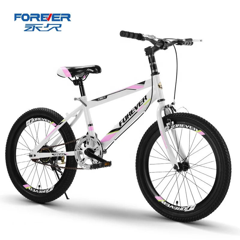

FOREVER China cheap single speed 20 inch high carbon steel frame student mountain bike for student or children