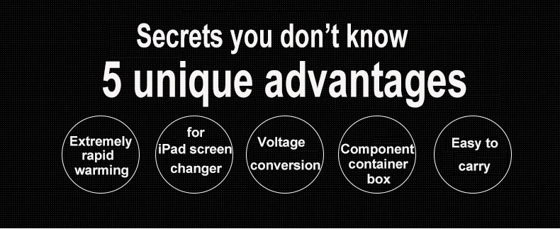 High Quality Newest upgraded TBK 568R LCD Screen Separate Machine for iPhone for Samsung for iPad Tablet Screen