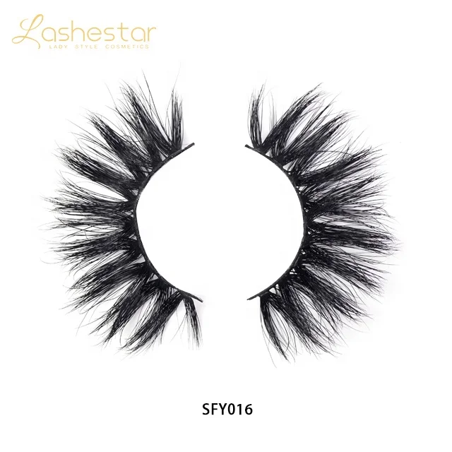 

100% Handmade Fluffy Strip Lash Softest Natural 100% Mink Full False Eyelash Vendor, Natural black