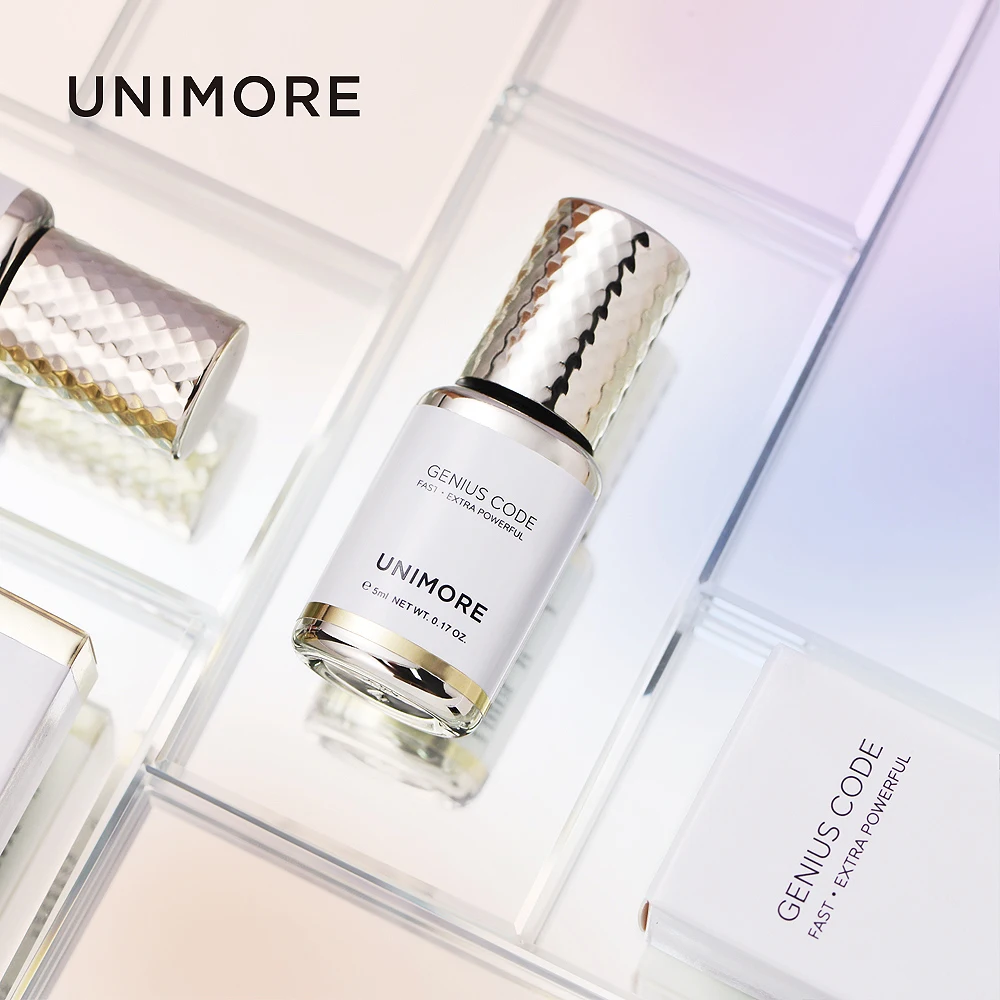 

Unimore perfect adesive glue eyelashes black latex free adhesive eyelash extension glue 6d eyelash with eyeliner glue