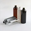 300ML round shoulder plastic bottle skin care care package bottle shampoo bath liquid bottle press cap