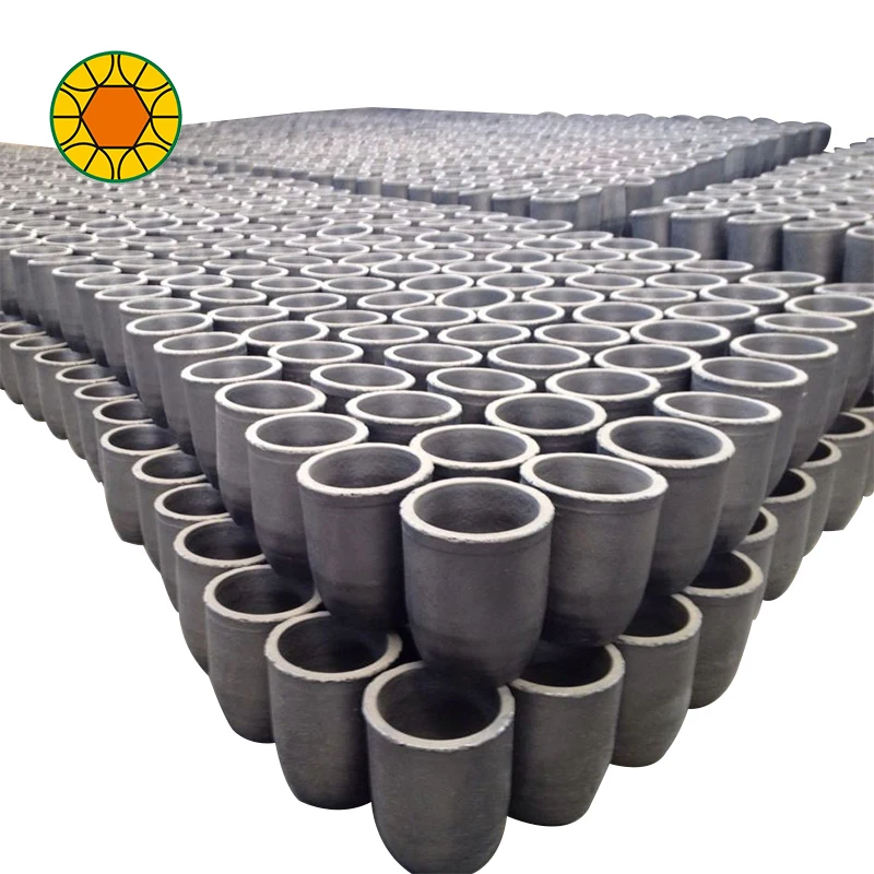 
big 5kg 6kg 10kg 50kg graphite carbon smelting crucible 