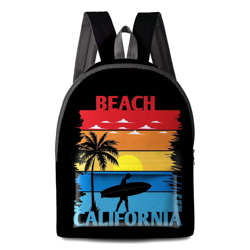 

2022 New Designer Factory Directly Custom Beach Travel Logo Souvenirs Casual Bag For Men's Backpack