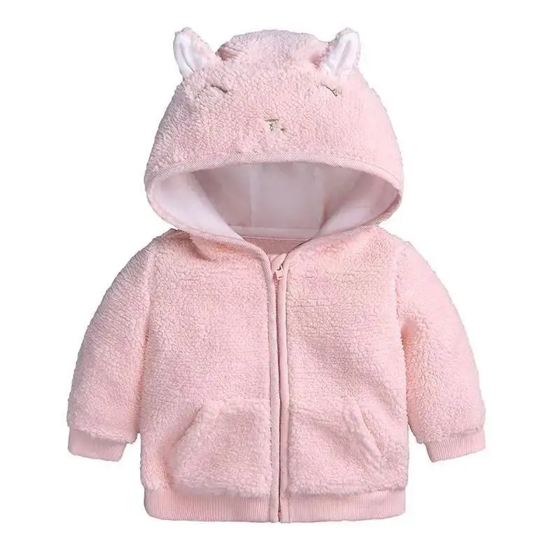 
Factory Price Wholesale Online Newborn Boys Girls Rabbit Winter Faux Fur Jackets Coats Of Baby Clothes 