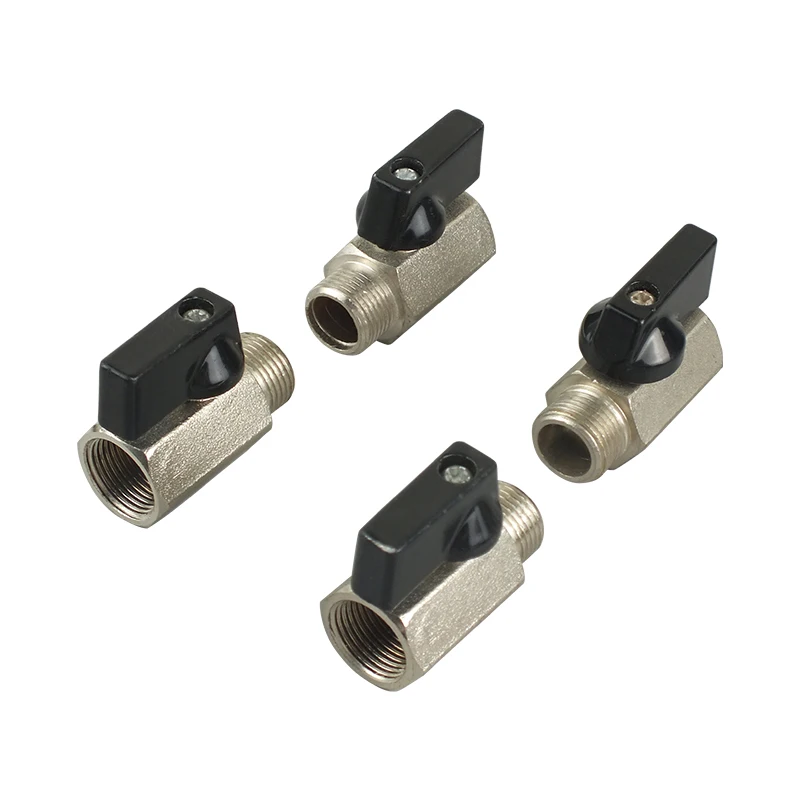 

Chinese Made Ball Valve G1/8-G1/2 Fully Certified Internal and External Thread Short Shank Ball Valve