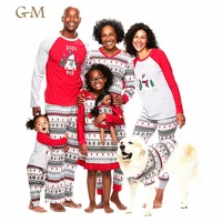 

Family Matching Sets Snowman Adult Christmas Print Pajamas