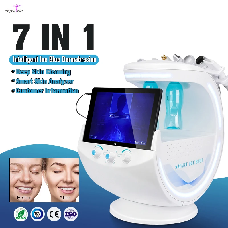 

2022 Hydra 7 In 1 Skin Deep Cleaning Hydro Machine Water Microdermabrasion Hydro Dermabrasion Machine With Skin Analyzer