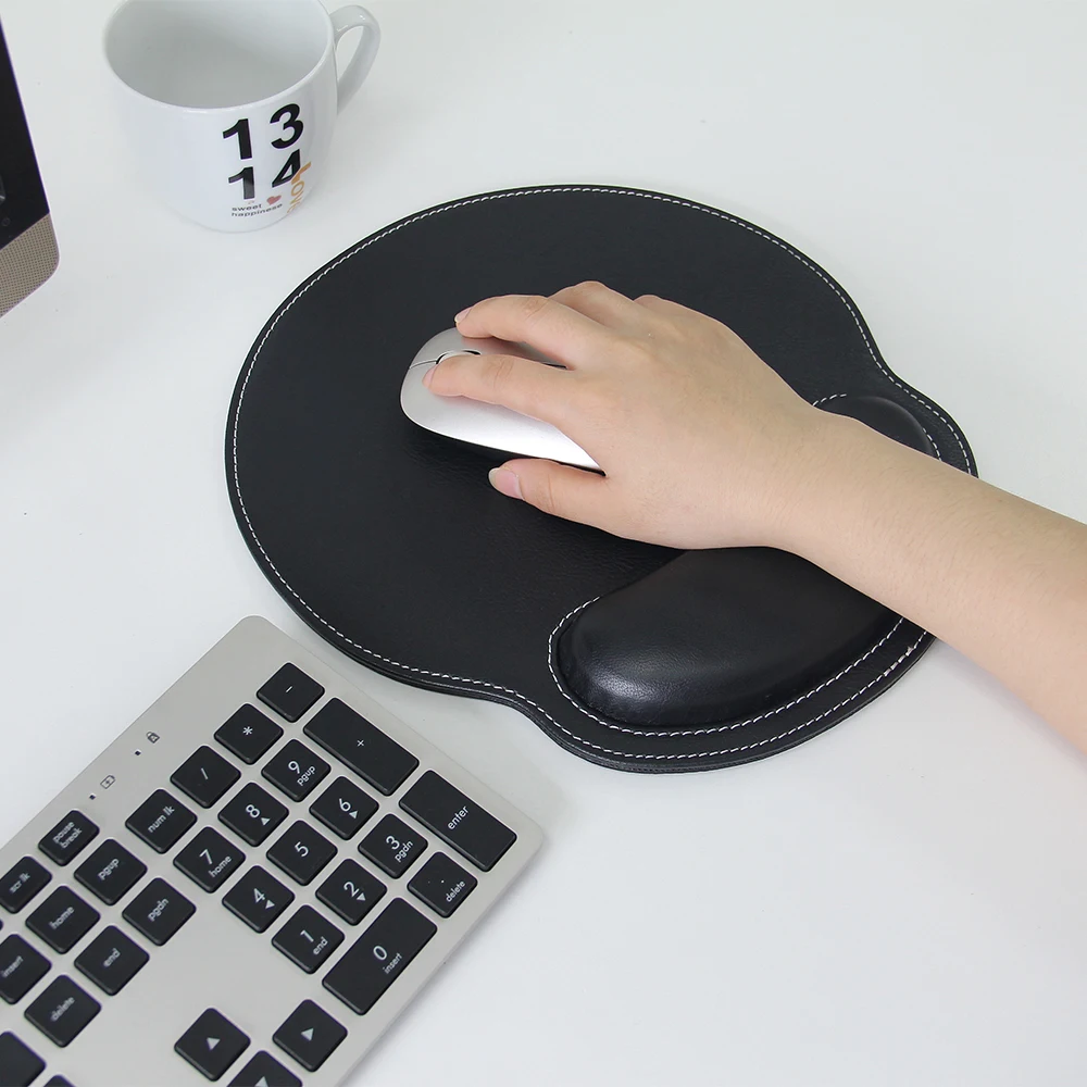 

Mouse pad with wrist support comfort hand rest anti-skid ergonomic gaming mousepad