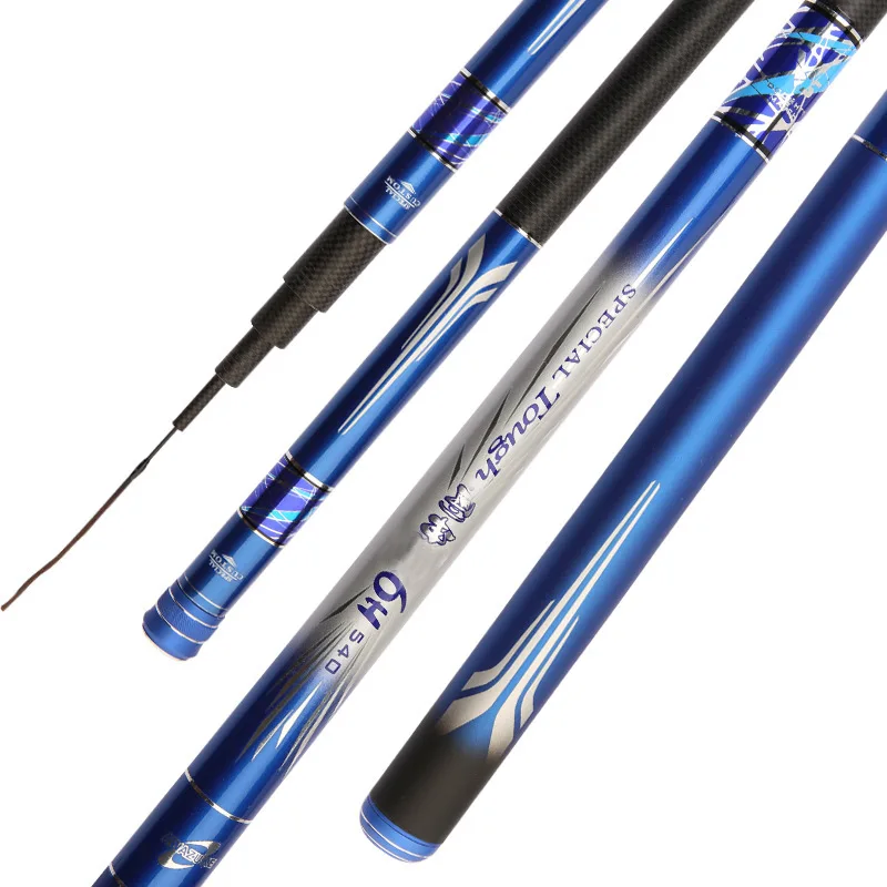 

Jetshark 3.6m- 7.2m Wholesale 4-8 Sections 6H28 Carbon fishing rod