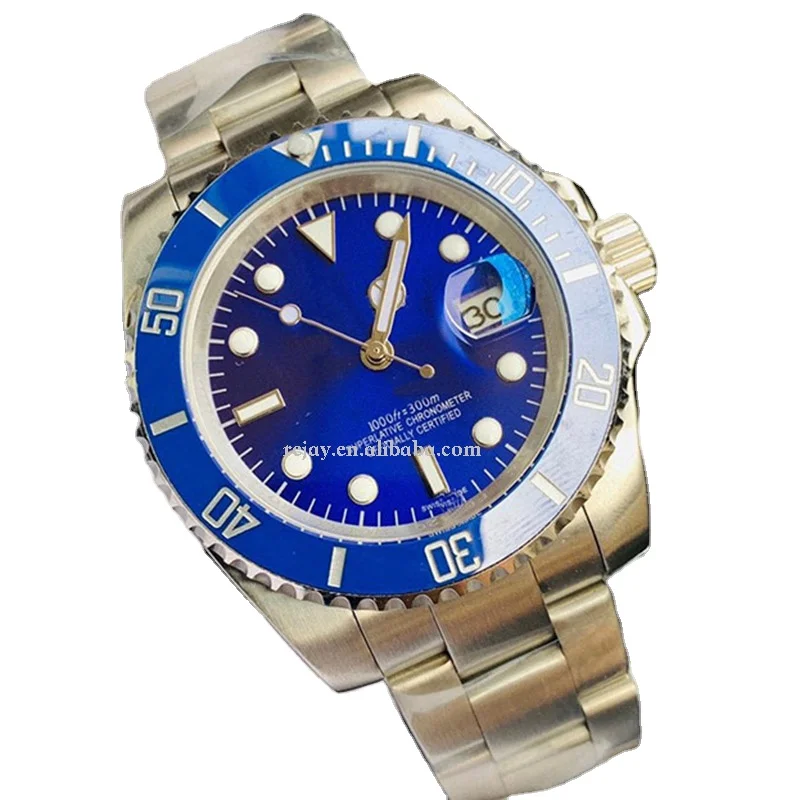 

Mens Luxury Watch Ceramic Bezel 2813 Mechanical Automatic 316L Stainless Steel Saat Men 116610 Sports Time Waterproof Watch