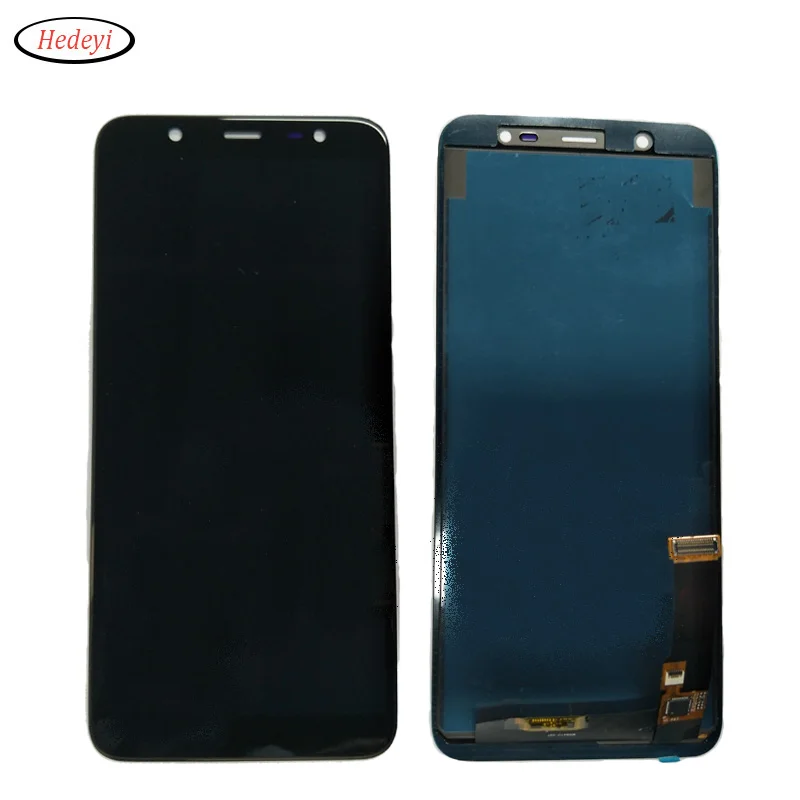 

OLED Lcd Phone Screen Display For Samsung Galaxy J8 Display Repuestos Para Celulares, Black gold